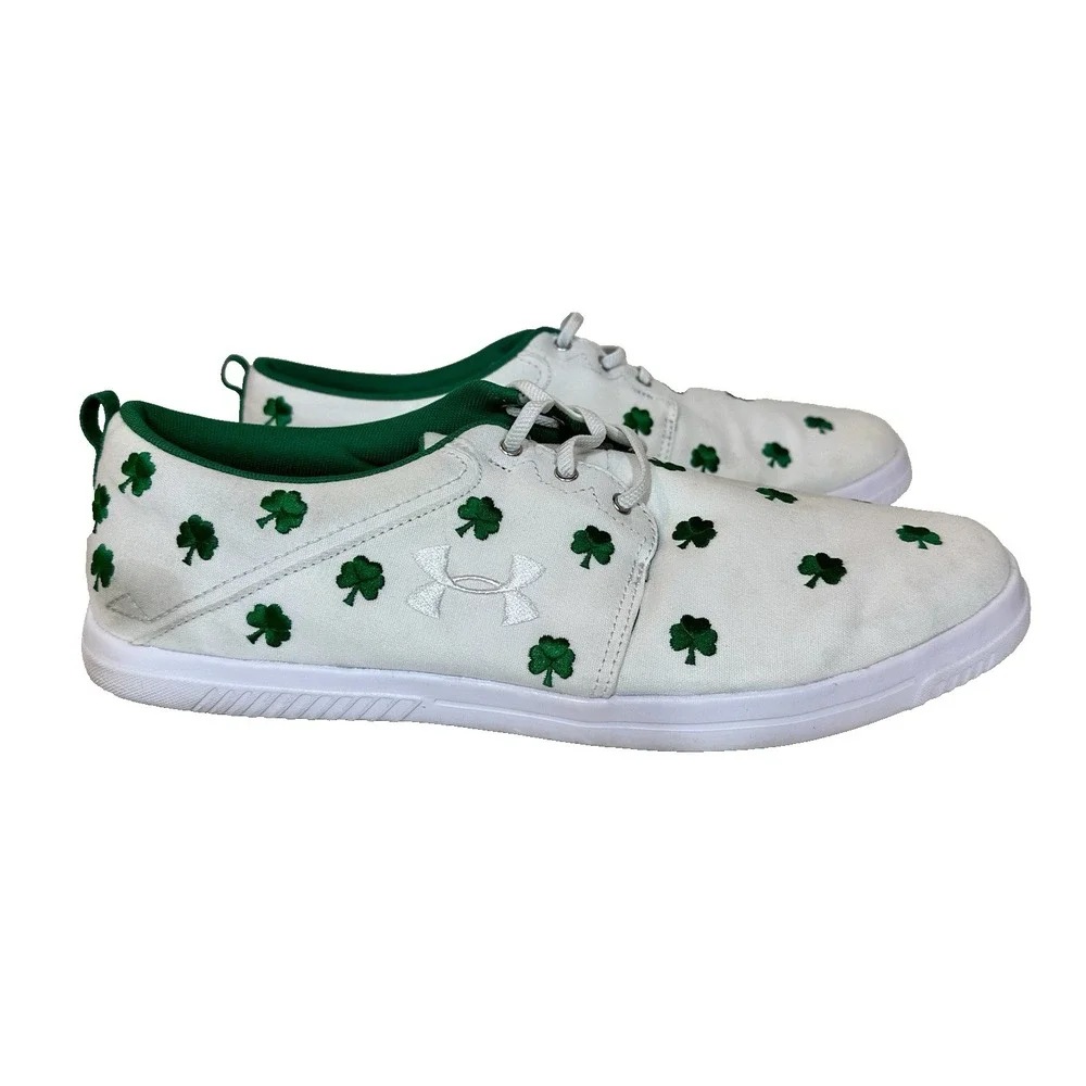 Under Armour Sneakers Critter Encounter IV Mens St Patricks Day Shamrock Size 13